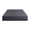 11-inch California King Bed Mattress Gel-Infused Memory Foam Hybrid Mattress, Dark Gray, Mattress in a Box