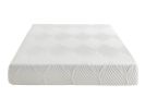 10" California King Mattress Breathable Cool Gel Memory Foam Mattress, White, Mattress in a Box, Comfort Mattress