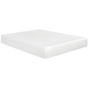 Super Plush 10 in. Medium Gel Memory Foam Mattress for Twin XL Size Bed in a Box with Breathable White Aloe Vera Cover