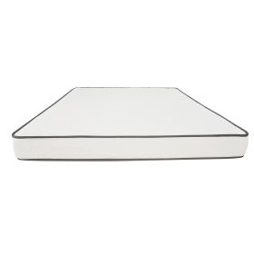 6 in. Tight Top Pocket Spring Mattress in a Box, Full, Soft Foam Mattress for Bed Frames, White