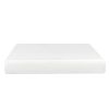 Plush 8 in. Medium Gel Memory Foam Mattress for King Size Bed in a Box with Breathable White Aloe Vera Cover