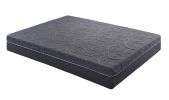 11-inch Eastern King Bed Mattress Gel-Infused Memory Foam Hybrid Mattress, Dark Gray, Mattress in a Box