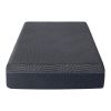 11inch Twin Size Mattress Green Tea Gel-Infused Memory Foam Mattress, Gray, Mattress in a Box