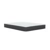 8 in. Twin Size Pocket Spring Hybrid Mattress Bed in a Box, Soft Euro Top Gel Memory Foam Mattress, White/Gray